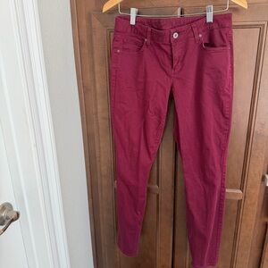 Arizona Jean Company Deep Red Jeans